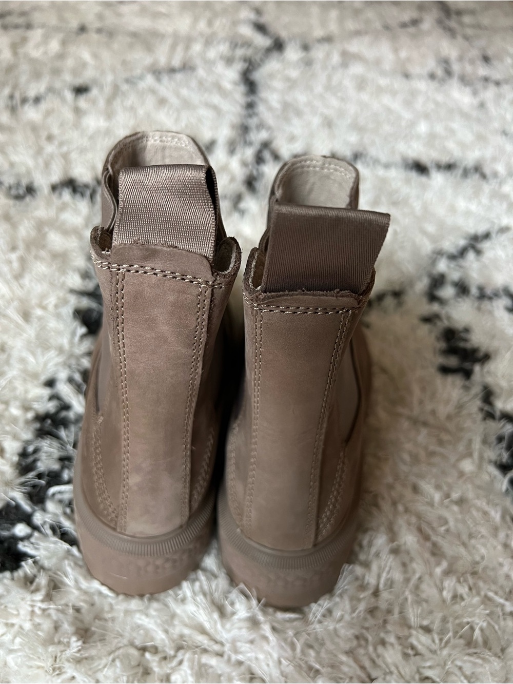 Timberland Cortina Valley Mid Chelsea Boots in Color Taupe - Picture 3 of 6